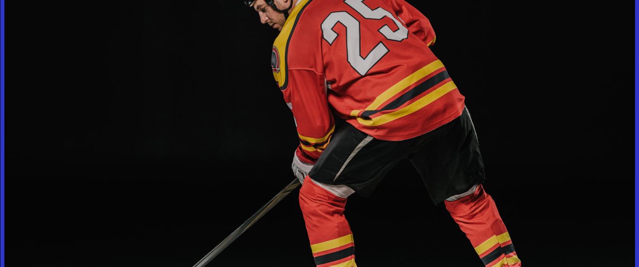 ice hockey player in uniform