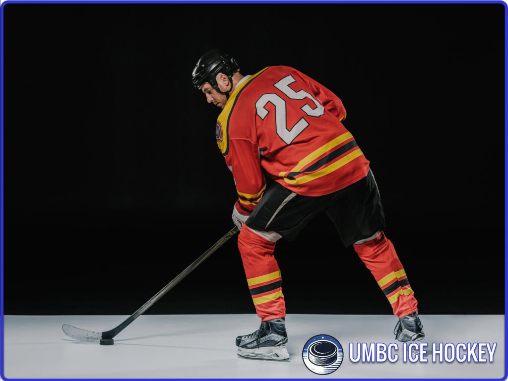 ice hockey player in uniform